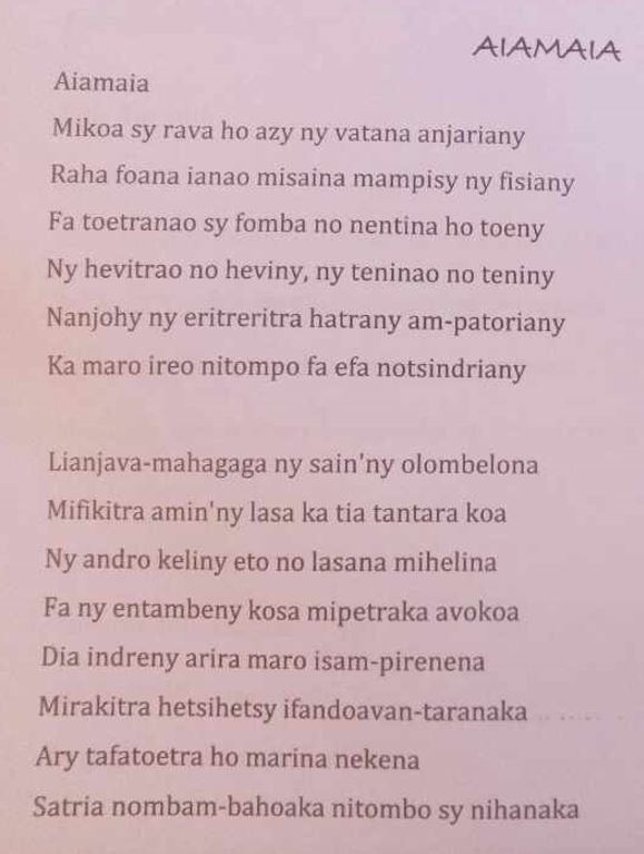 Randja, poeta mihevitra