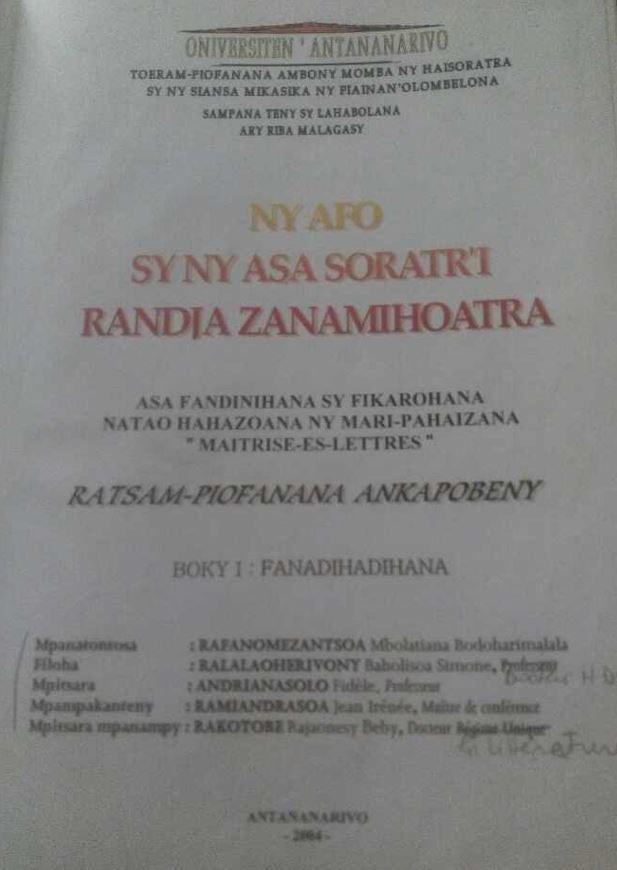 Valiha Gasy mandalina an'i Randja Zanamihoatra